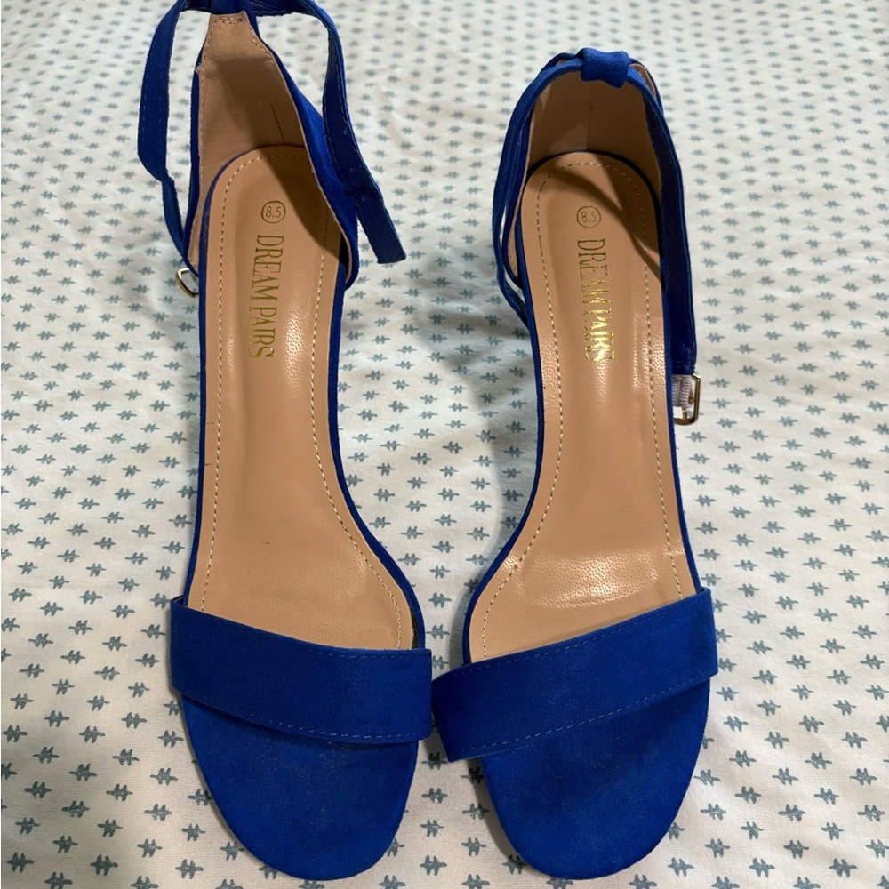 Blue Women's Sandals by Dream Pairs